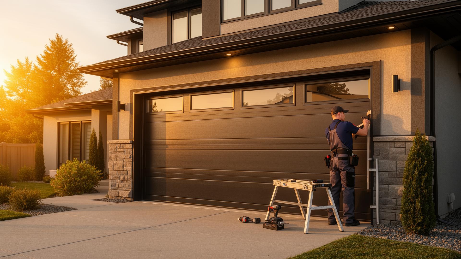 Professional garage door installation and repair service in Canyon Lake